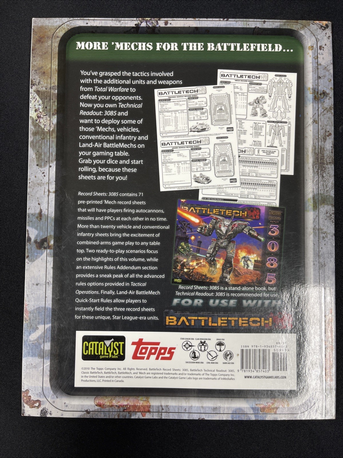 Battletech : Record Sheets 3085