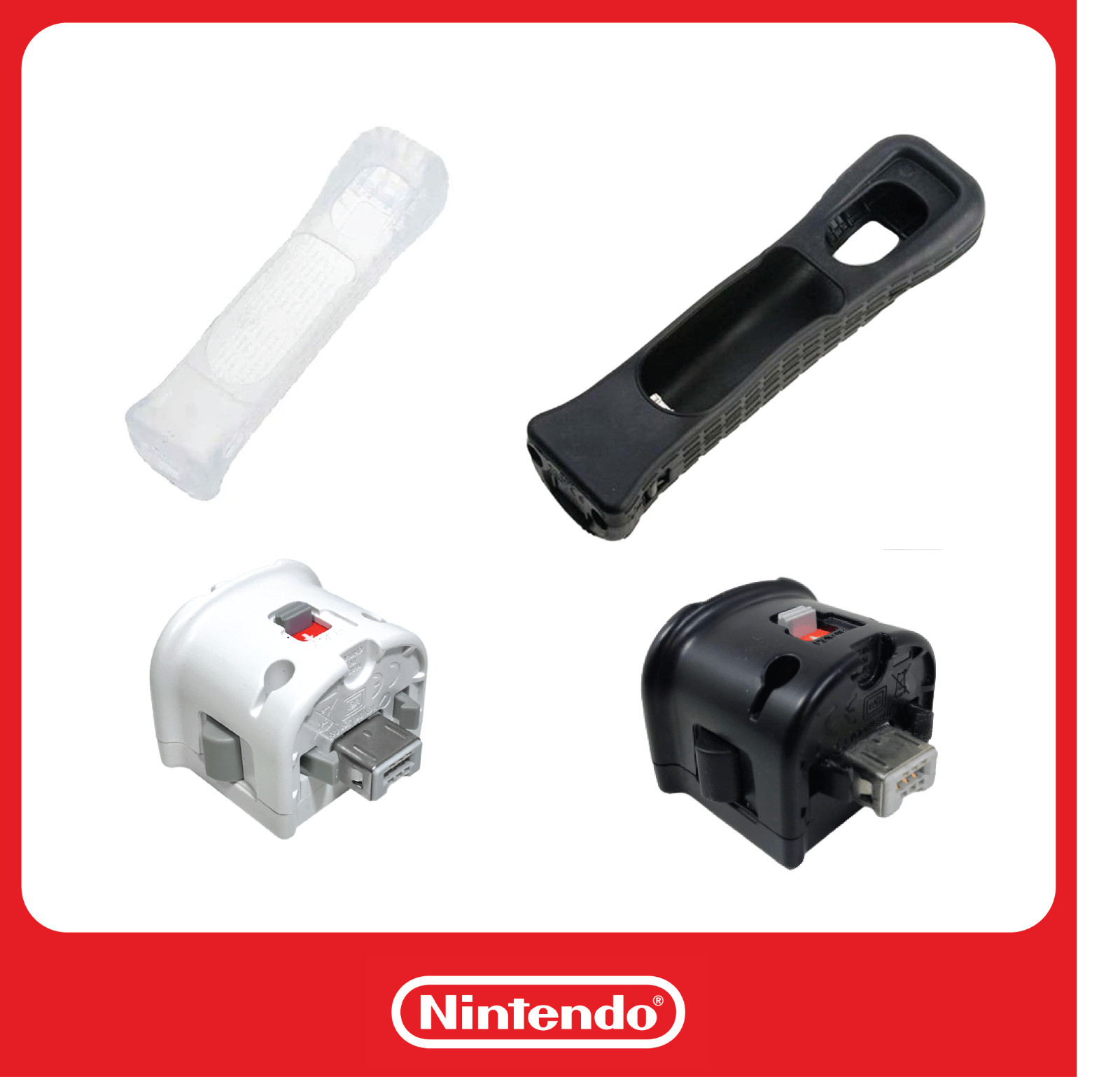 Official Nintendo Wii Remote Motion Plus Adapter ~ Geniune