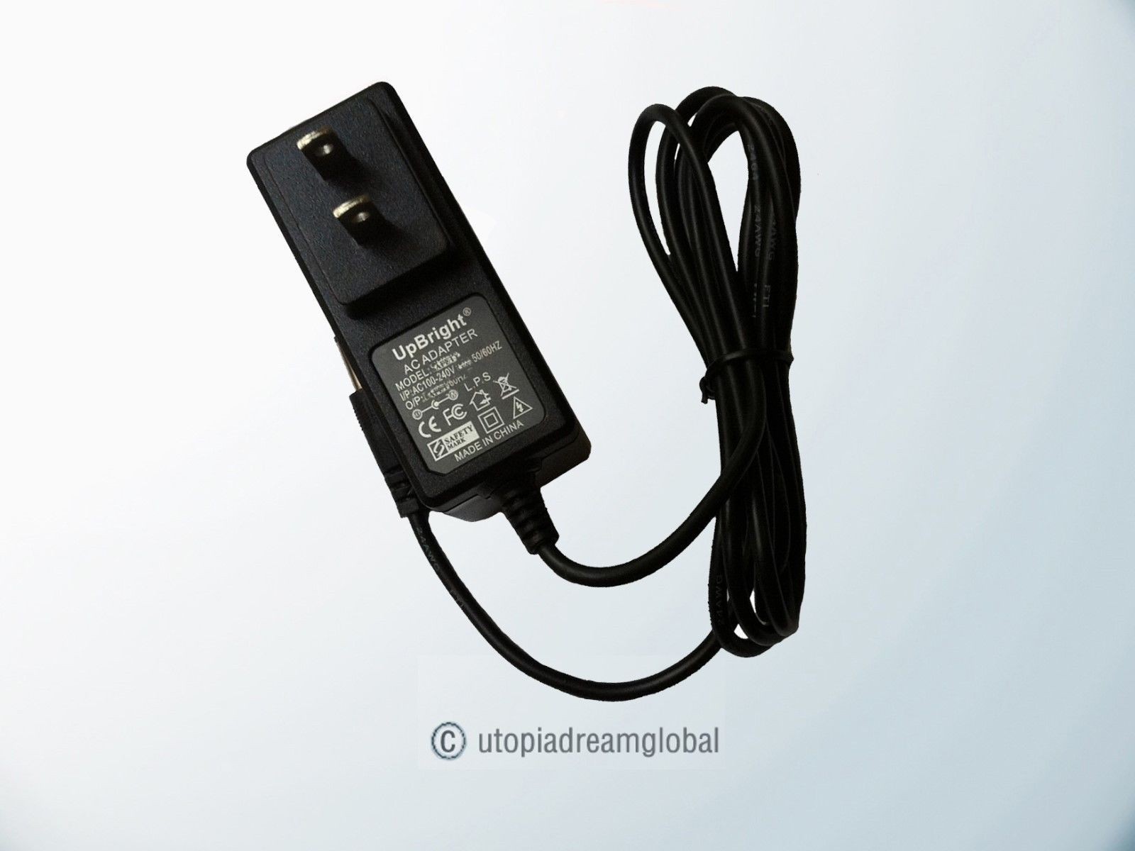 15V AC Adapter For Fluke ScopeMeter 100 120 Series 123 124 125 Scope Meter Power