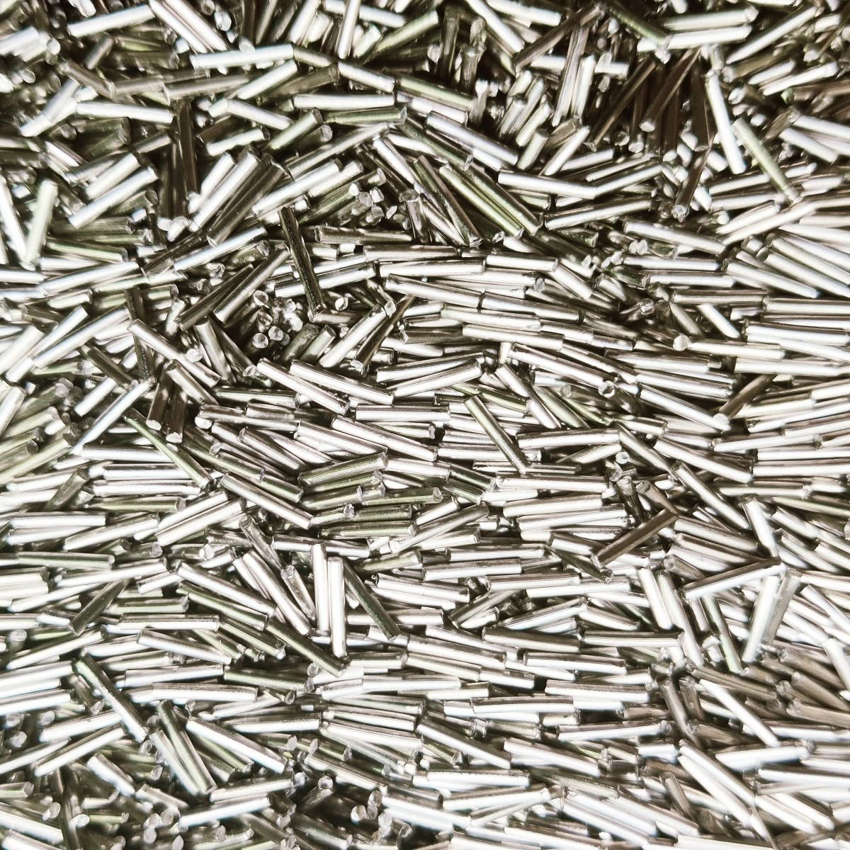 2.5 LB Stainless Steel Tumbling Media Pins for Rotary Case Tumbler - 0.039" Diam