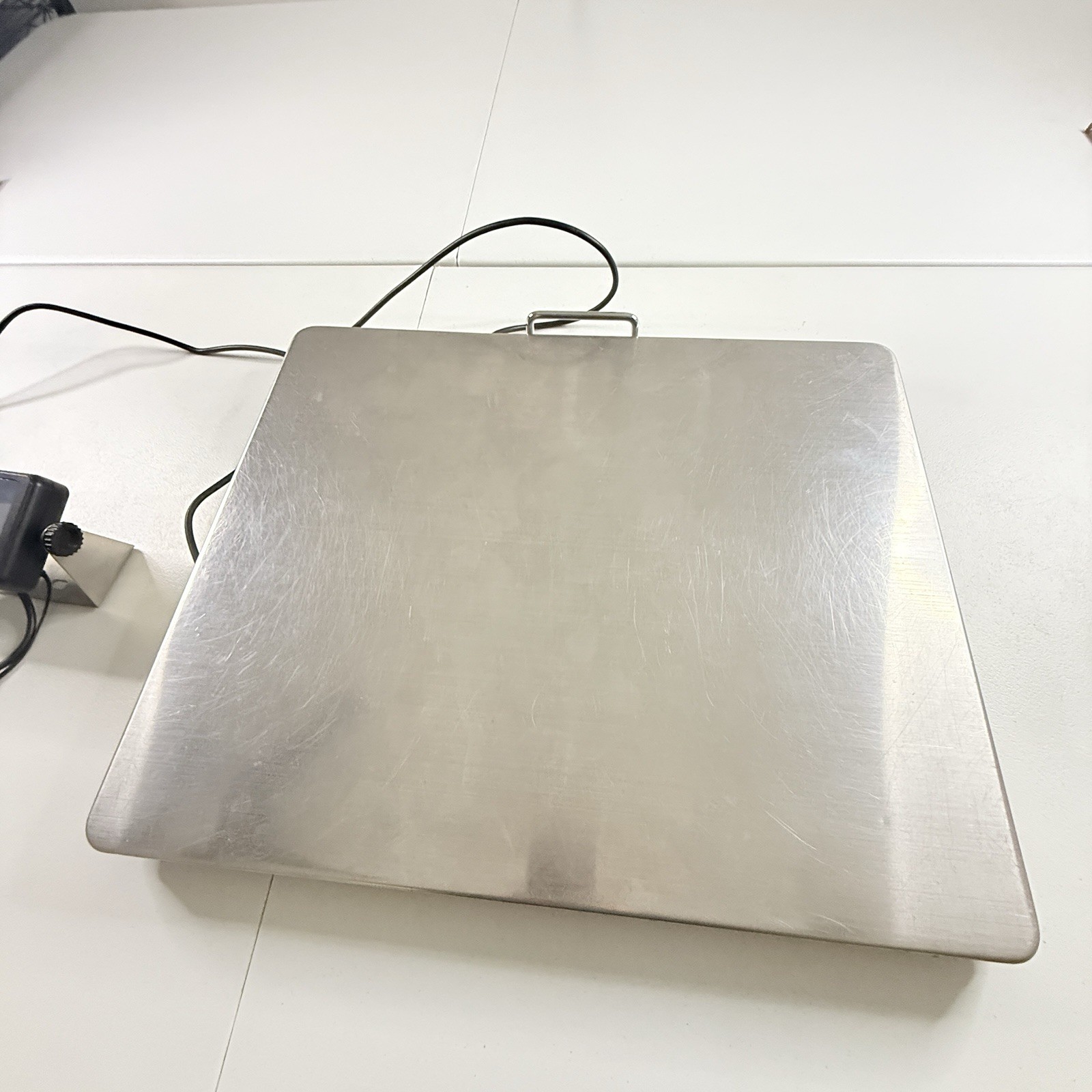 Angel USA XL Digital Shipping Scale 400 lb 22 x 18 Stainless Steel Platform Ship