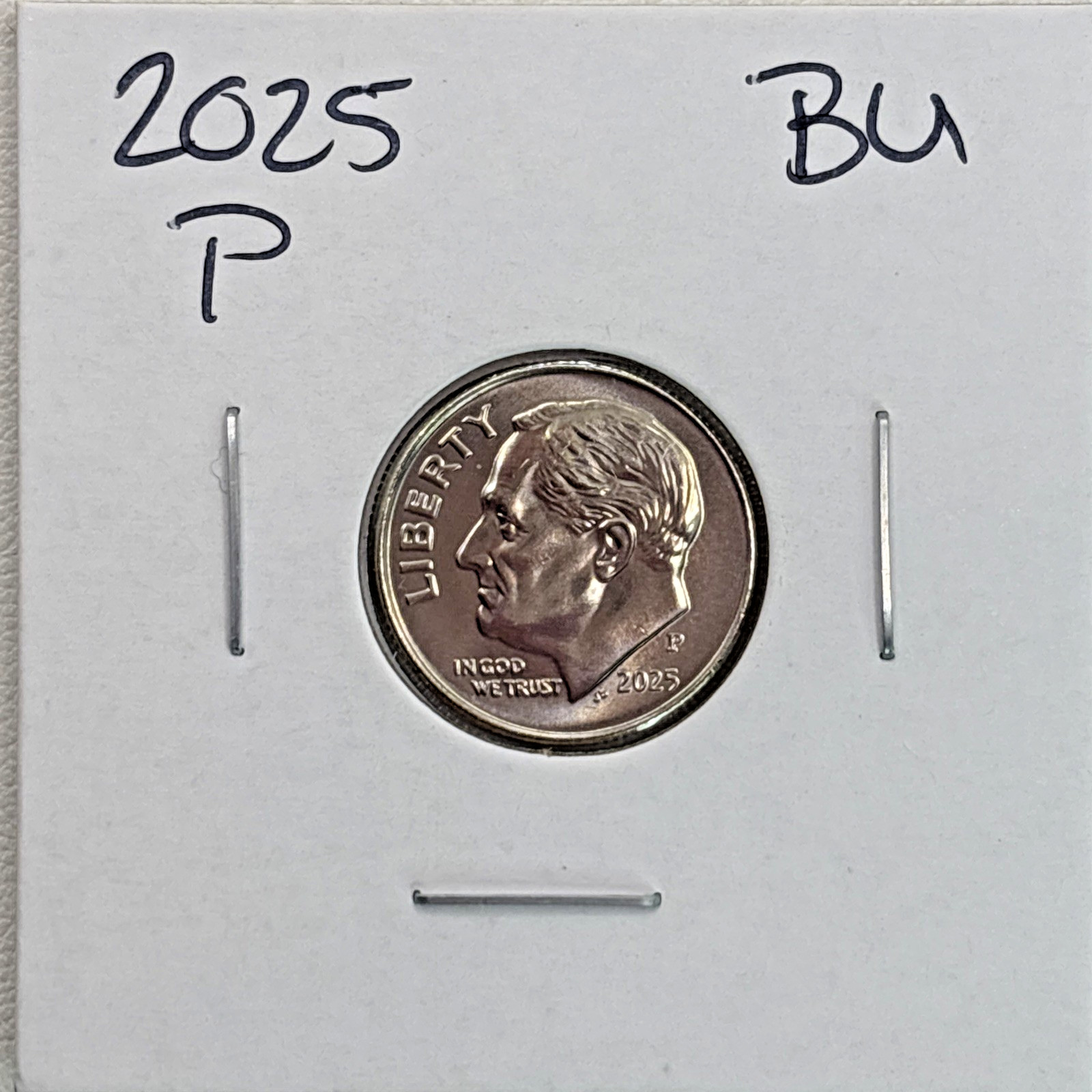 2025-P Roosevelt Dime BU (Brilliant Uncirculated) Philadelphia Mint