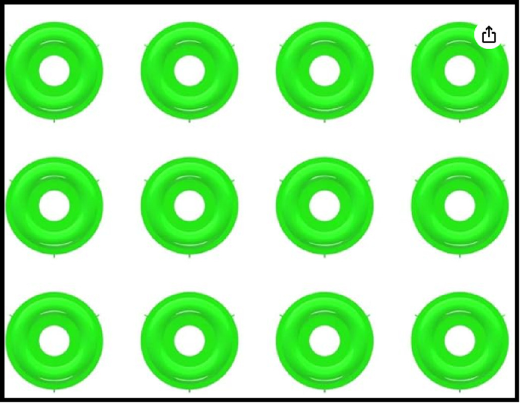 Premium Nylon CO2 Regulator Washers, Self Centering, Fits All CGA-320 Fittings (