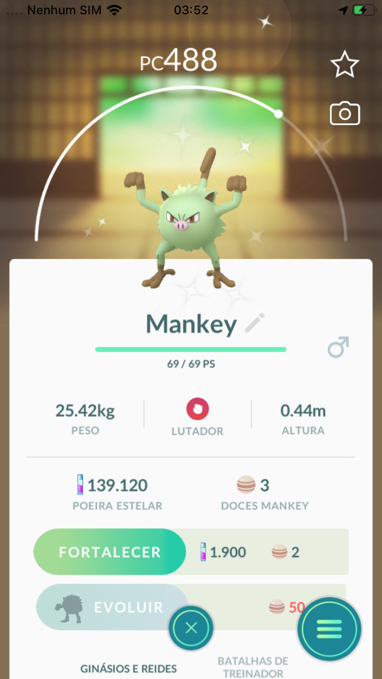 Pokemon Shiny Mankey ! Registered or Unregistered ! 30 Days Friendship !! Go