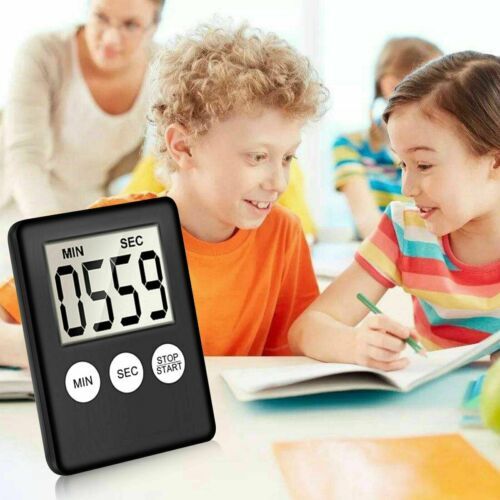 LCD Digital Kitchen Cooking Timer Count-Down Up Clock Loud Alarm Magnetic Lot