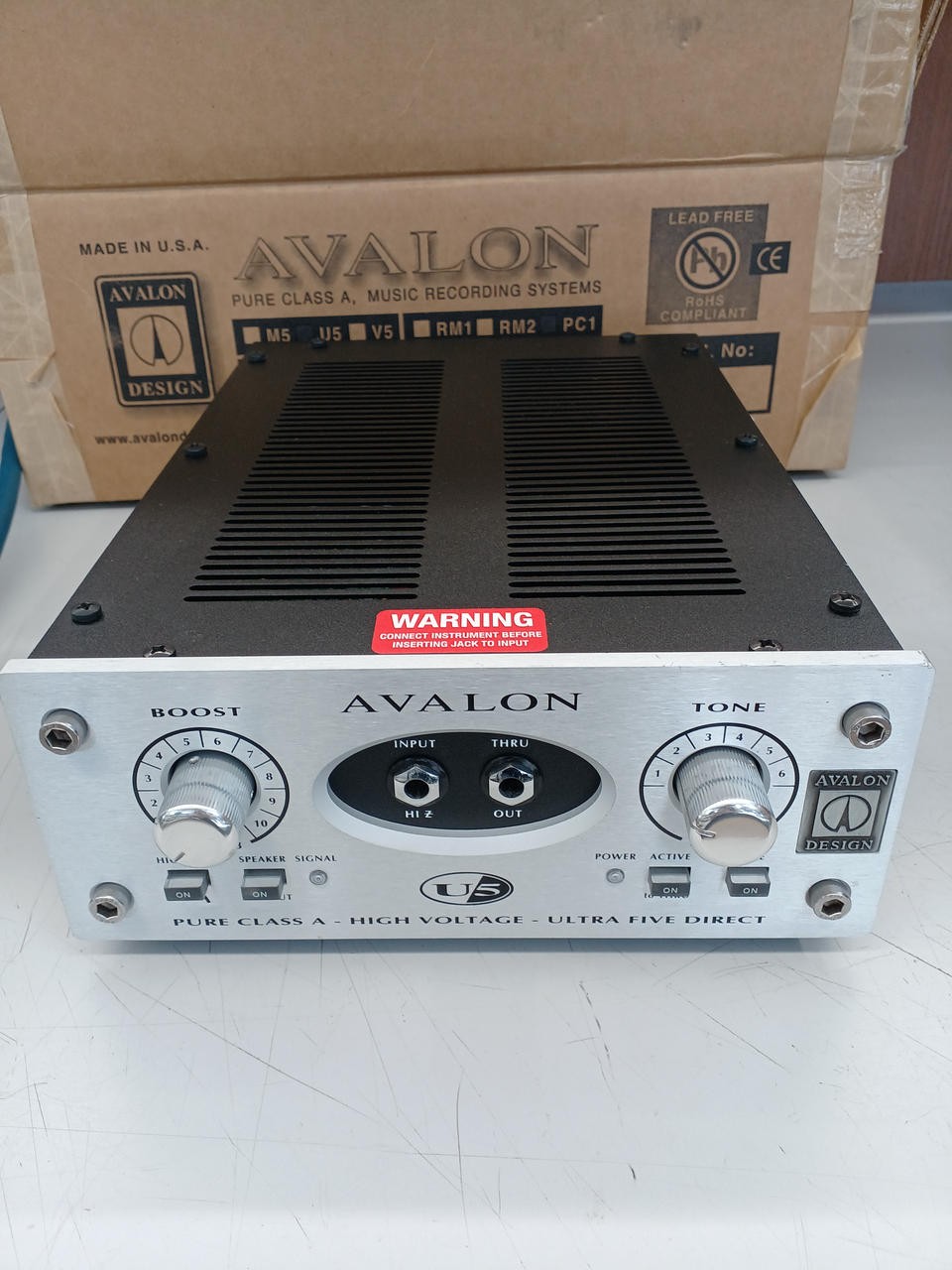 Avalon U5 Preamplifier Audio Equipment Used