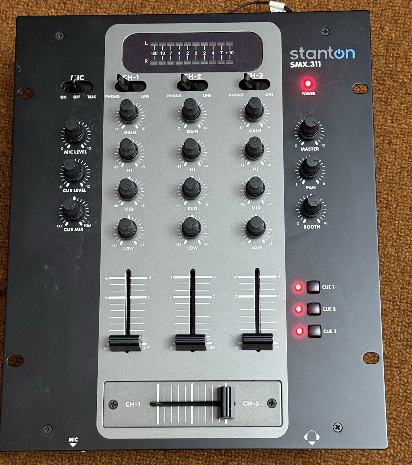 Stanton SMX.311 3-Channel DJ Mixer
