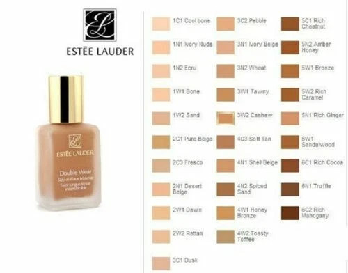 ESTEE LAUDER DOUBLE WEAR STAY IN PLACE MAKEUP 2 N 1 DESERT BEIGE 1 OZ NIB