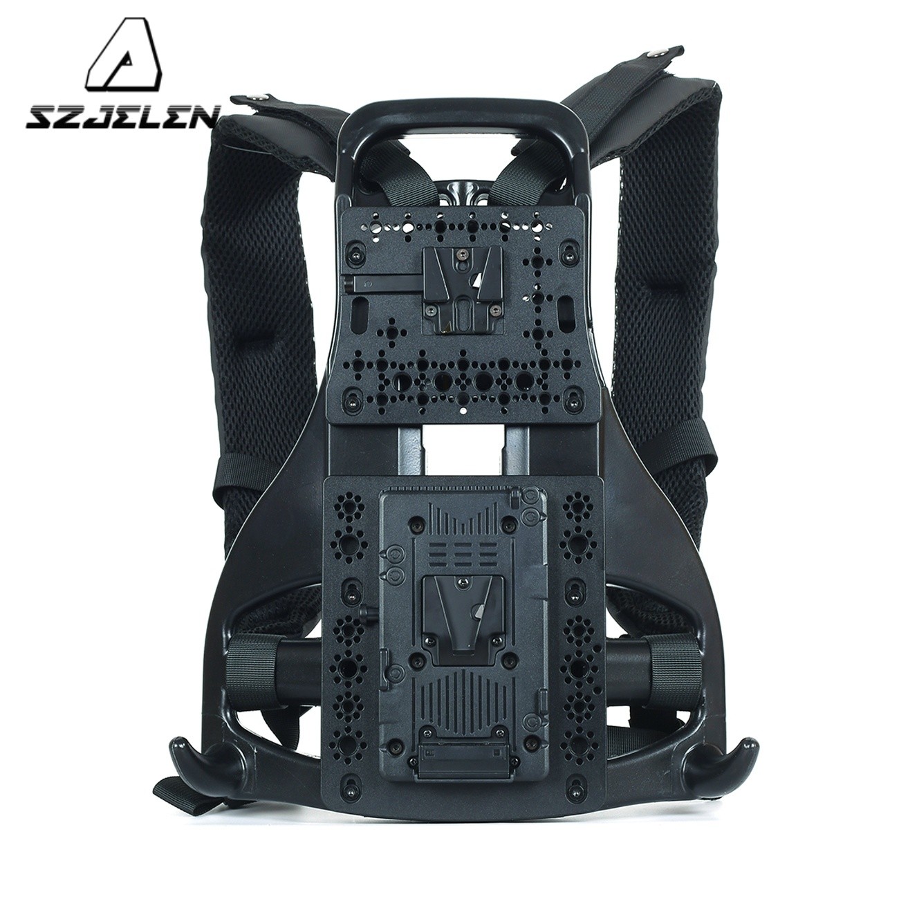 Video Outdoor Streaming Broadcast Backpack Plate Vest for V-mount Battery Camera
