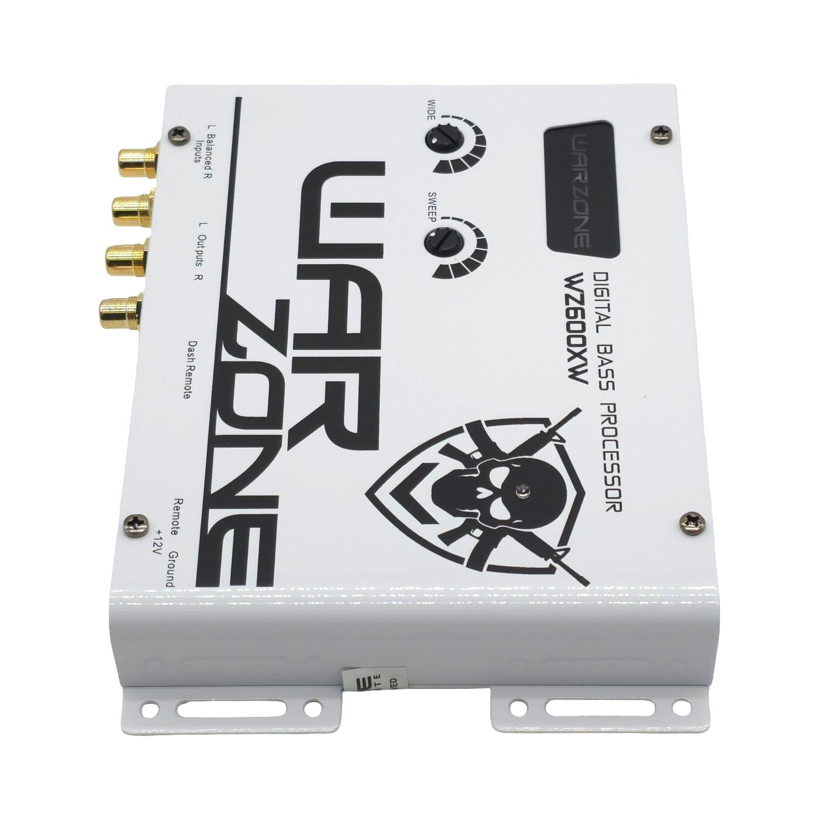 Warzone WZ600XW Digital Bass Processor with Remote & RCA Inputs for Car Audio
