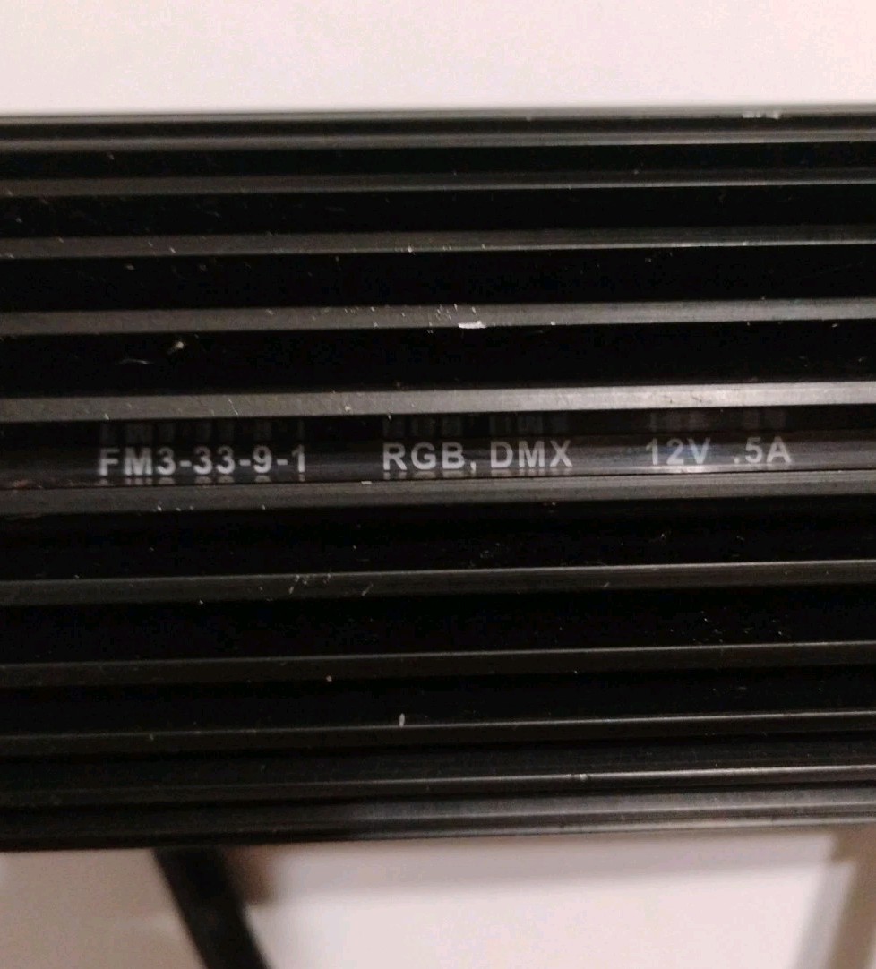 Illumination Management Solutions RGB DMX Stage Light With Interface Box TESTED