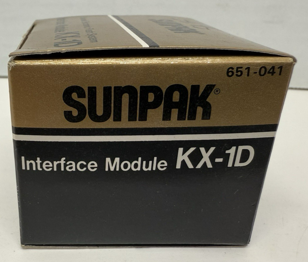 SUNPAK KX-1D Interface Module Konica NOS