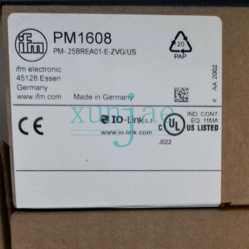 1pcs NEW IFM PM1608 Pressure Sensor