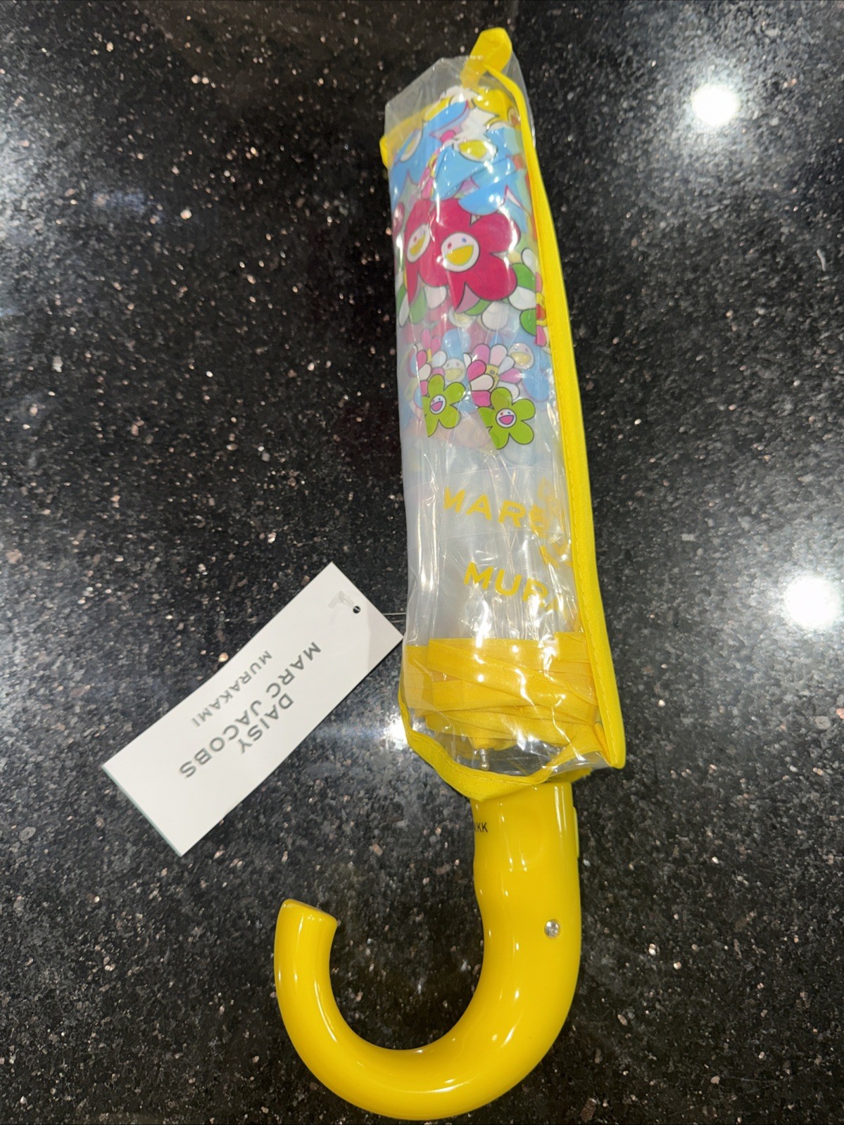 Marc Jacobs Daisy Perfume Takashi Murakami Umbrella Floral Yellow RARE BRAND NEW