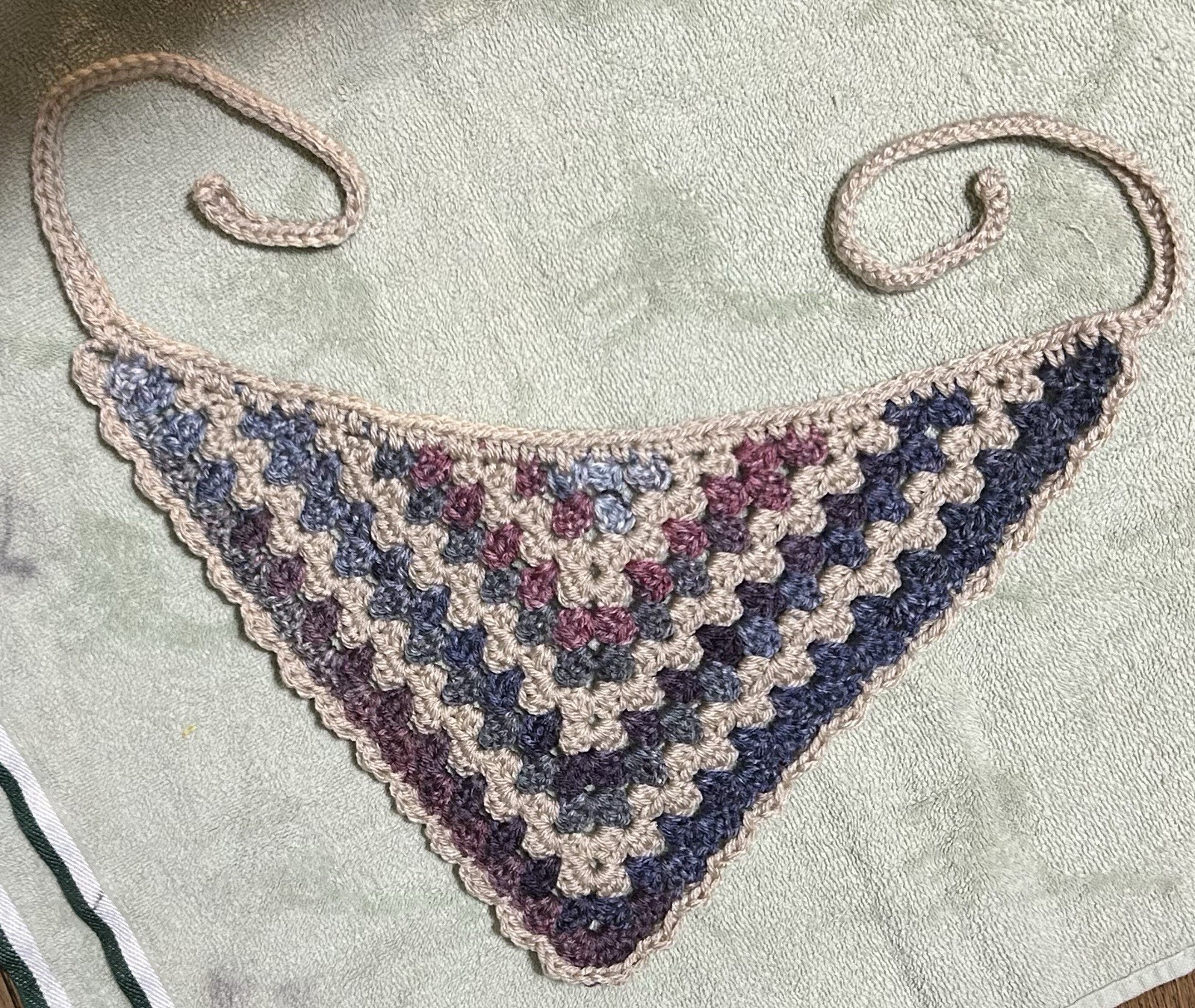 Crochet Bandana - Handmade