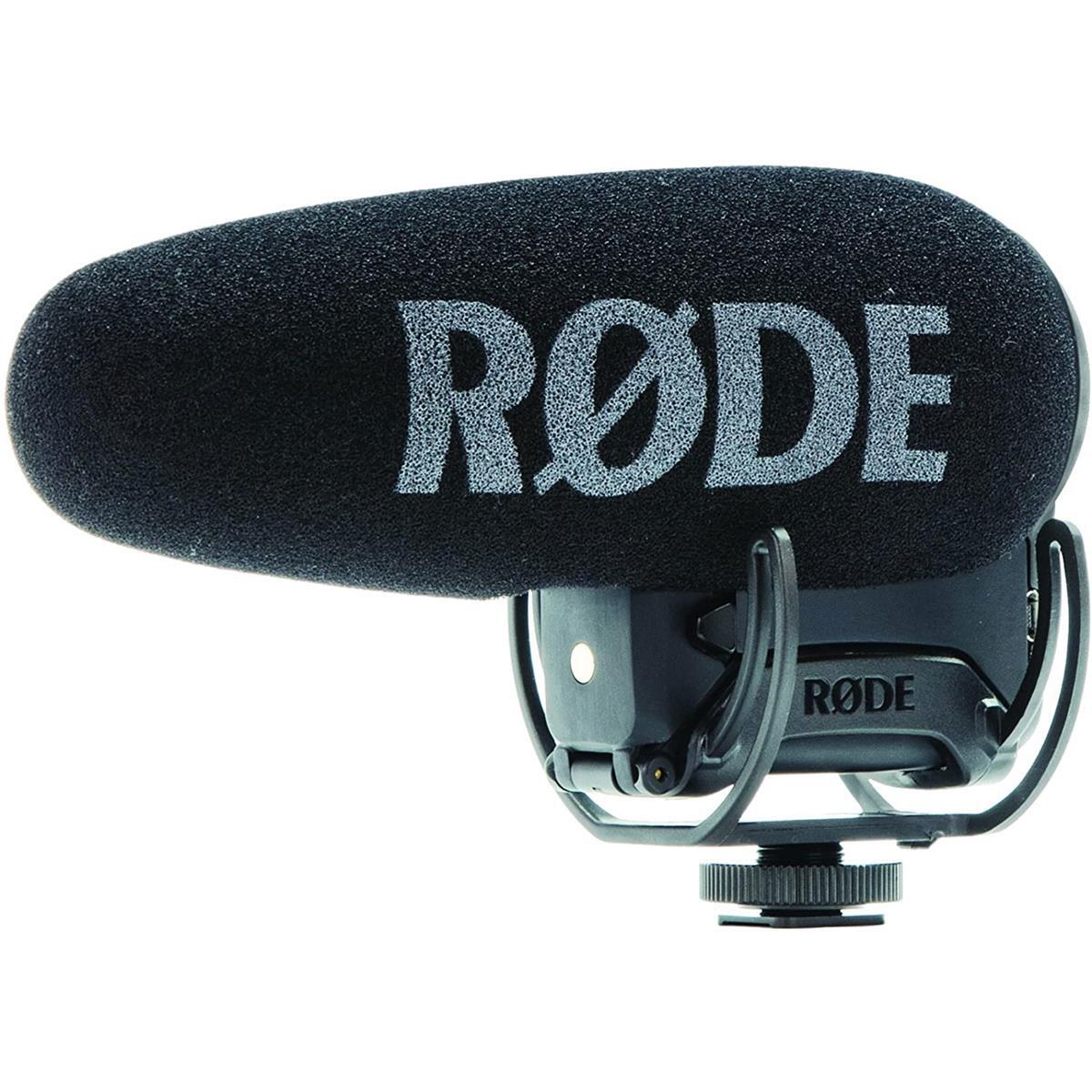 Rode VideoMic Pro+ Directional On-Camera Microphone with Rycote Lyre Shockmount
