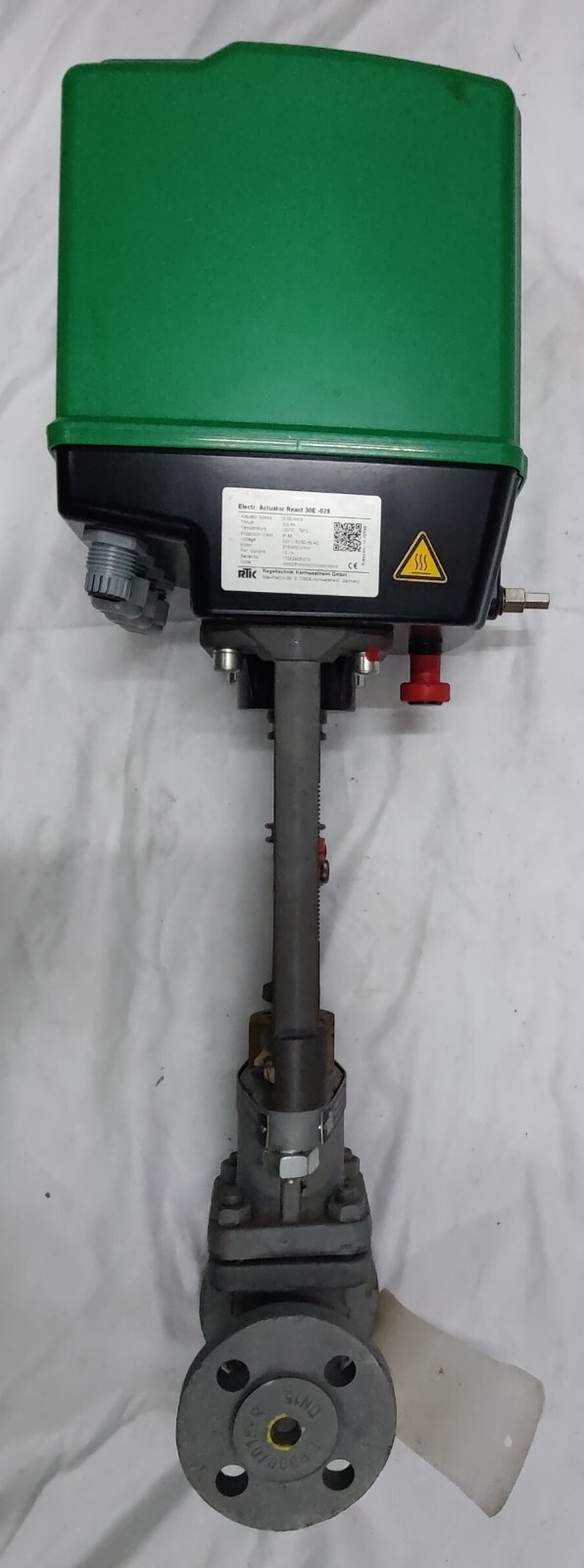 RTK Electric Actuator REact 30E -028 WITH MV 5211 REflex 2-way control valve