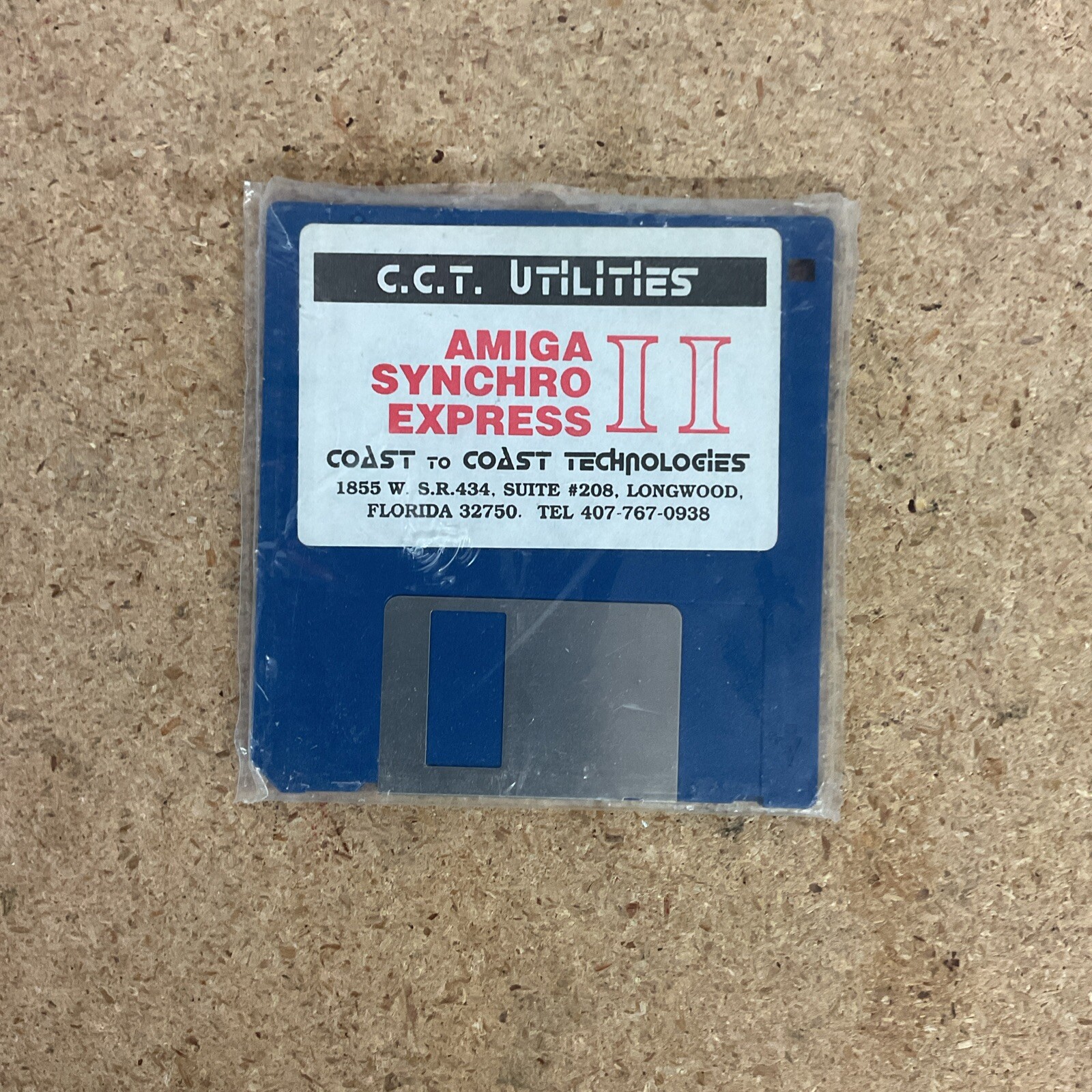 Amiga Synchro Express II CCT Utilities Floppy