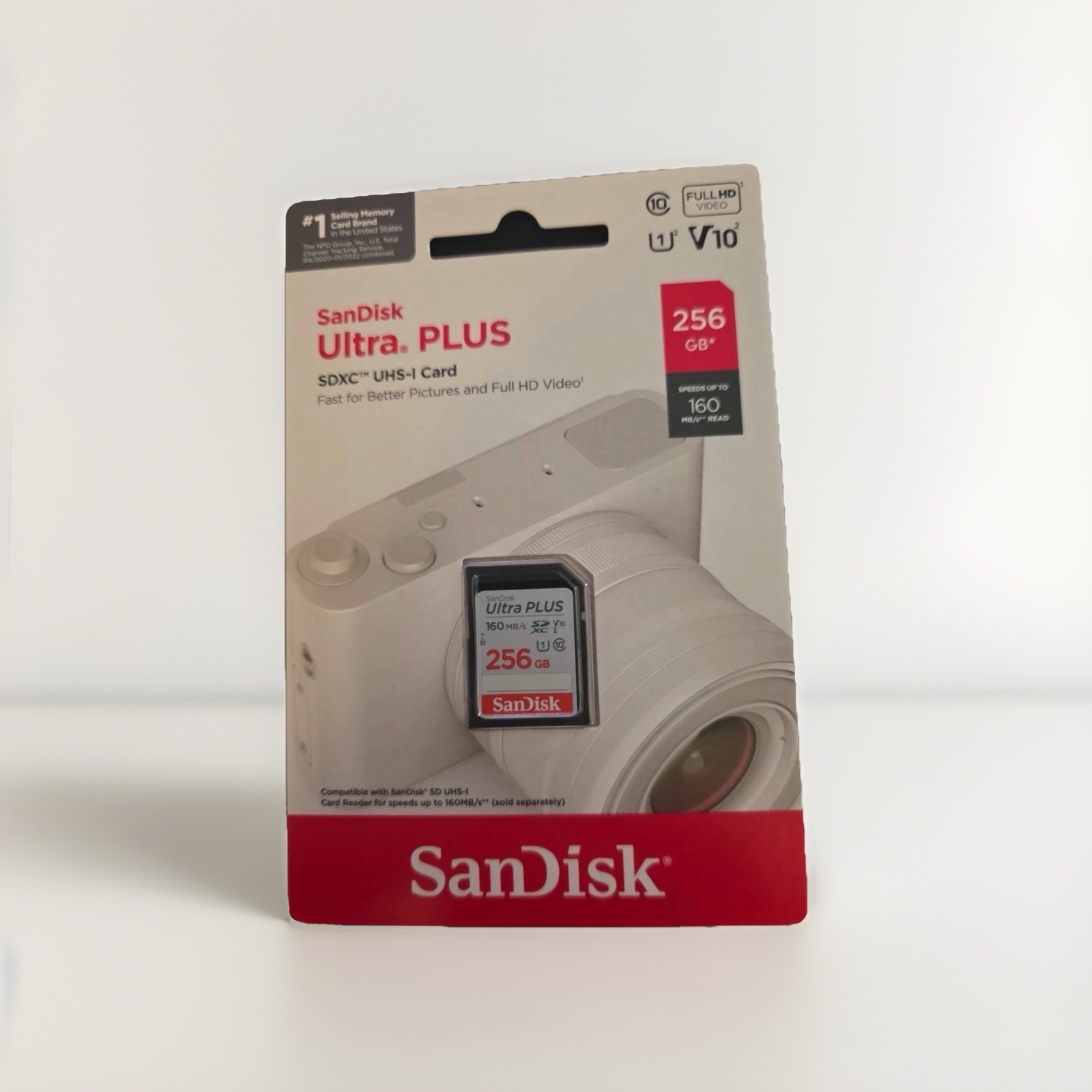 BRAND NEW SEALED Sandisk Ultra Plus 256GB UHS-I Card
