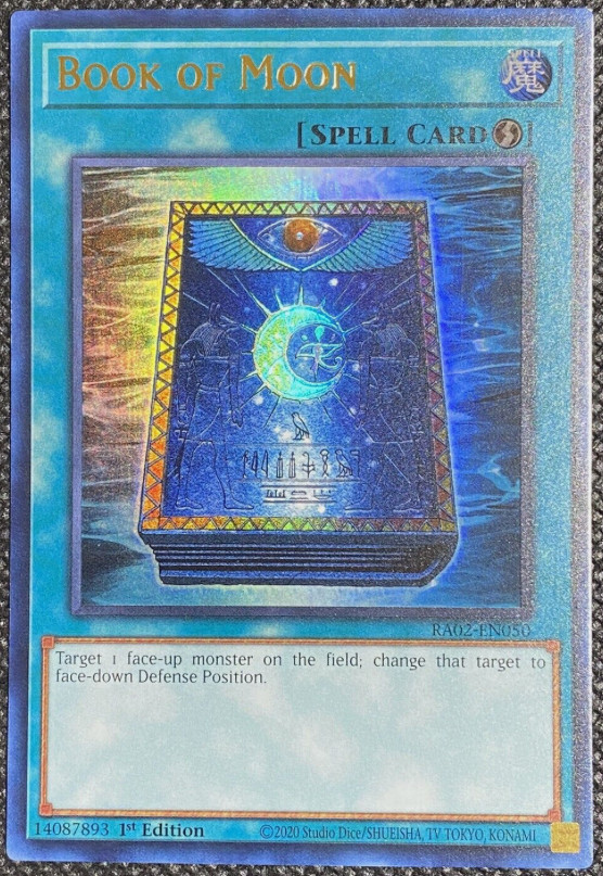 Yugioh! - Book of Moon - RA02-EN050 - Ultra Rare - 25'th Ann. - NM/M
