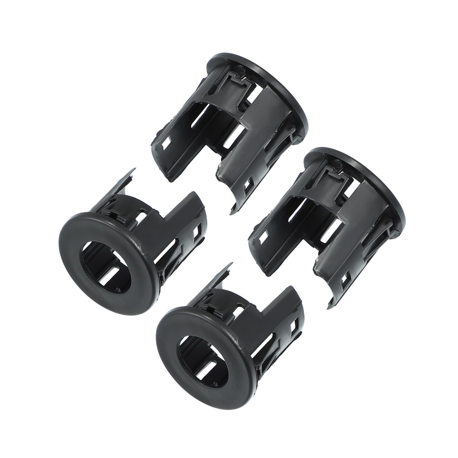 4PCS Parking Assist Sensor Bezels for Front or Rear Bumper for Dodge for Ram