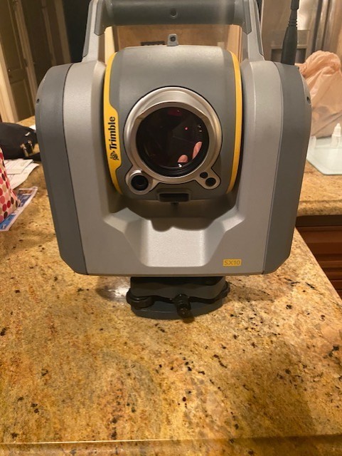 Trimble SX10 Robotic Scanning Total Station With Accessories