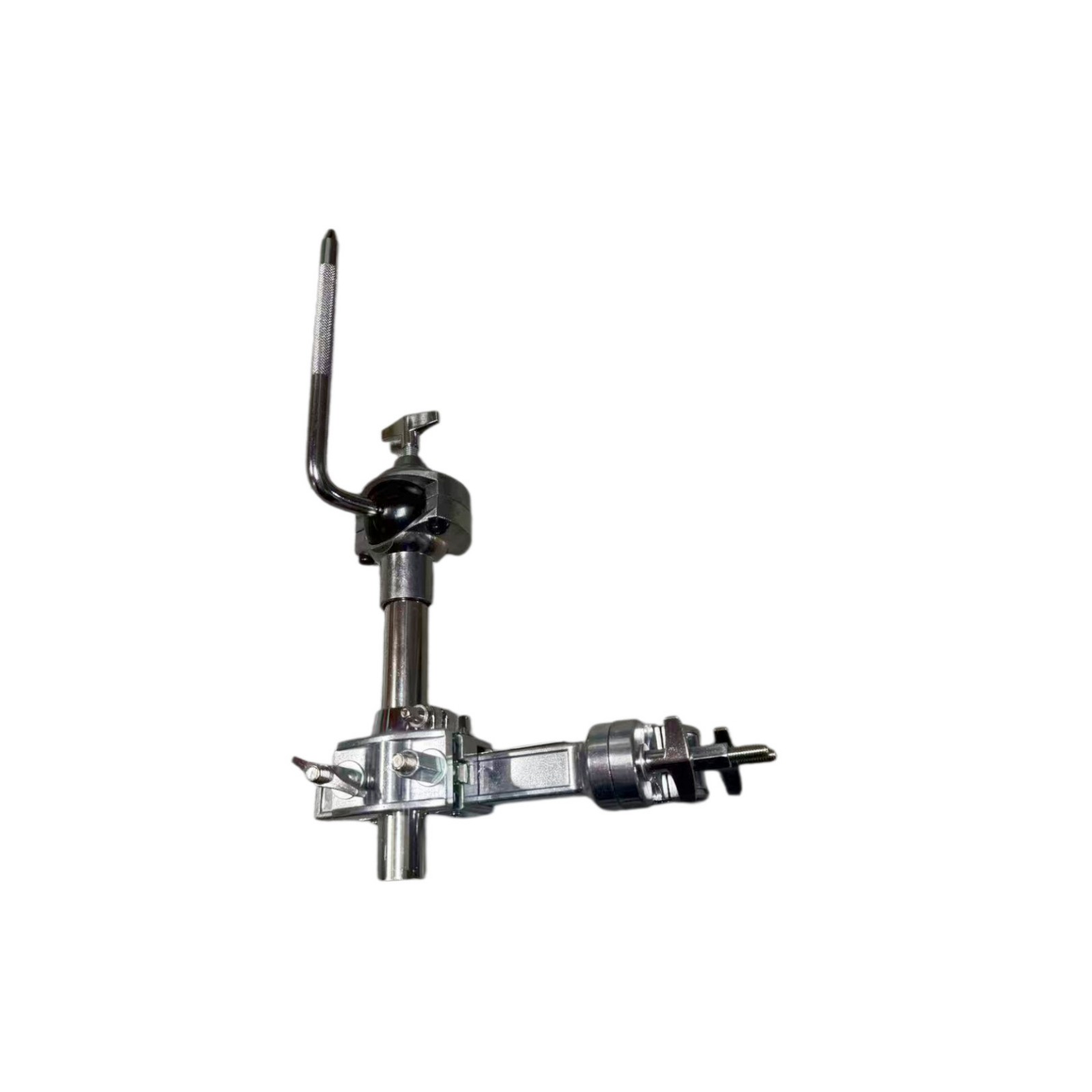 Drum Hardware Clamp Angle-Adjustable Clamp with Rod Secure for Percussionists