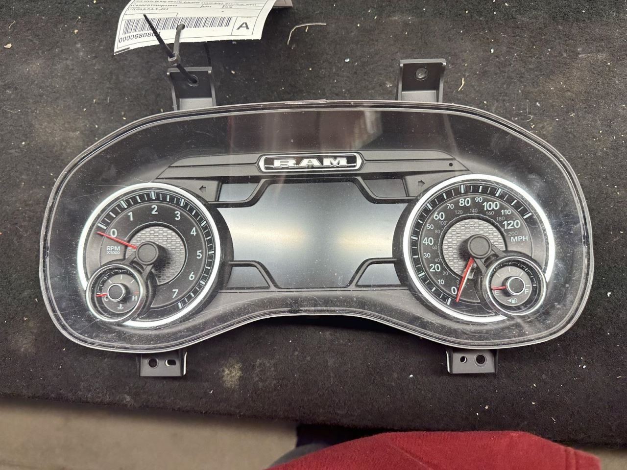Speedometer New Style 6 Lug Wheel Cluster MPH Fits 21 DODGE 1500 PICKUP 1944539
