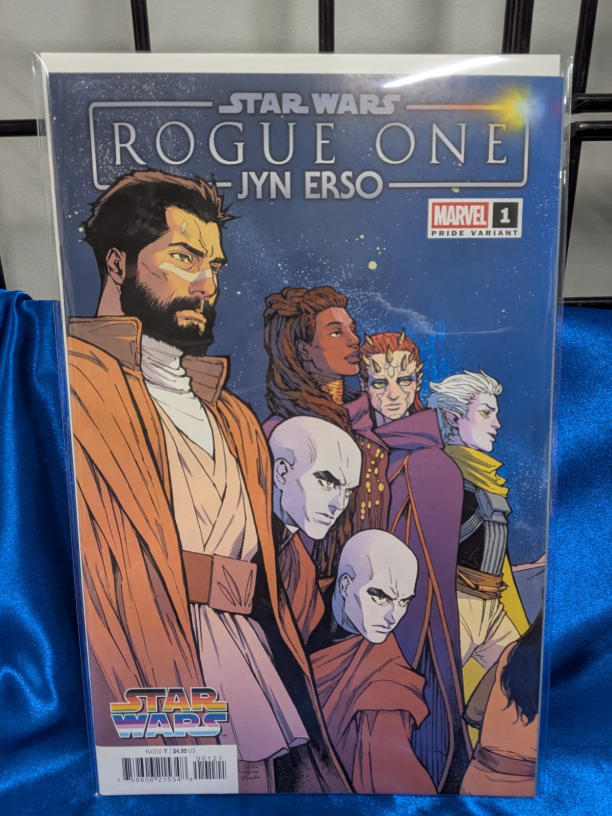 Star Wars: Rogue One Jyn Erso #1 Rickie Yagawa 3 Part Connecting Pride Variant