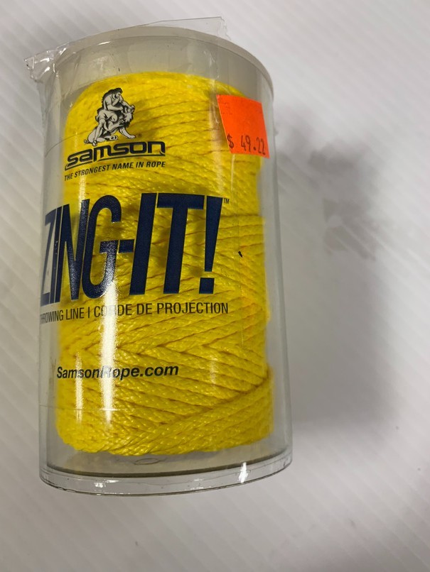 Sampson 811022101850 Rope Dia 2.2mm~3/32 Len 55M ~ 180’ Strength 900lb