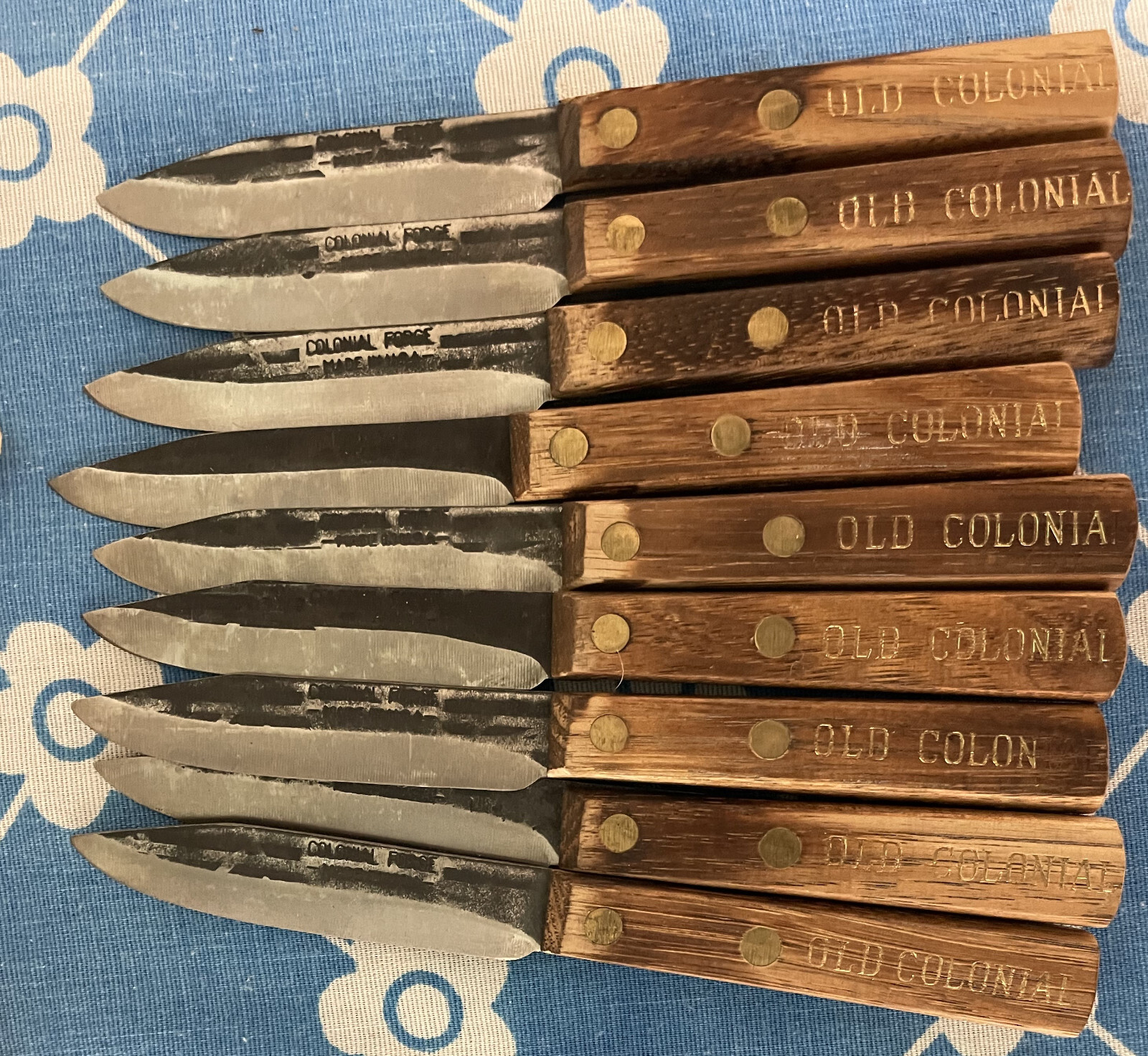NOS VTG Old Colonial Forge Cutlery paring knife 7", $15 per each, 2 knives left!