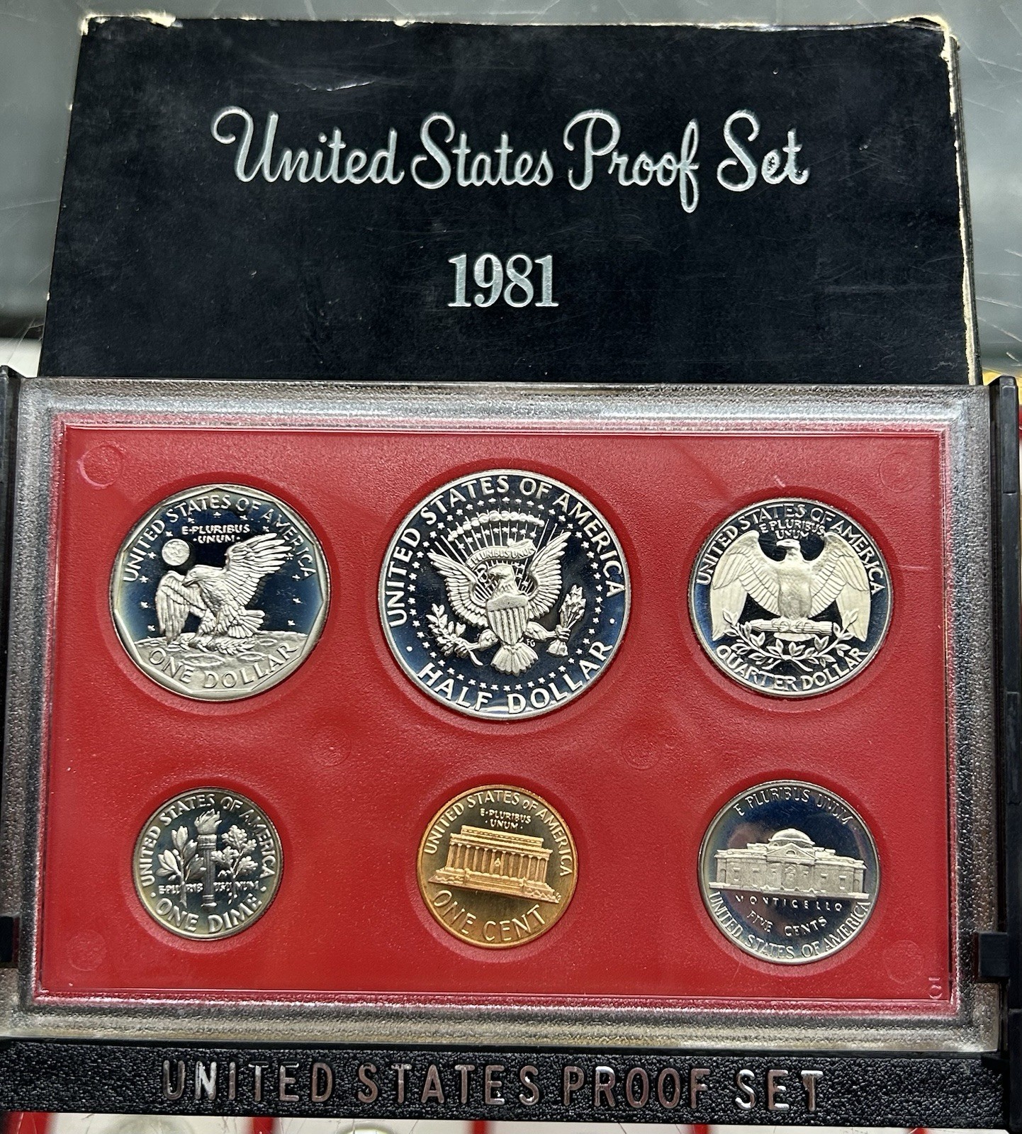 1981 Type 1 United States Proof Set w/OGP