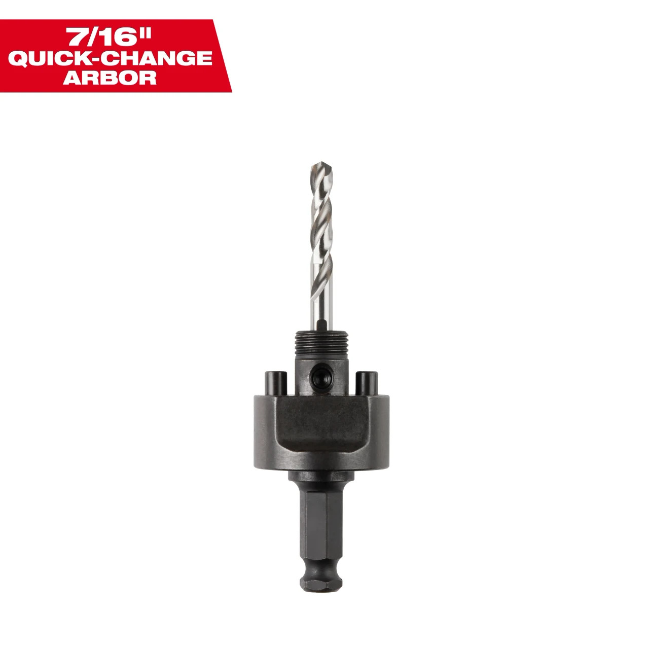 Large Thread Quick Change Arbor with 7/16" Shank