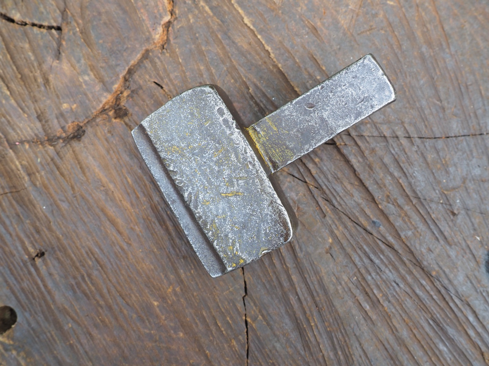 NICE 3/4" BOTTOM FULLER 7/8" HARDY BLACKSMITH ANVIL FORGE BLADESMITH KNIFE TOOL