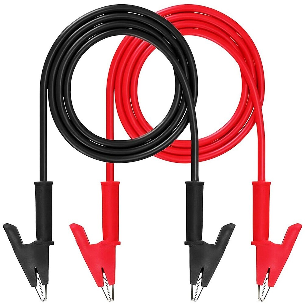 Brand New High Quality Test Leads With Copper Clips 39.60" Electrical