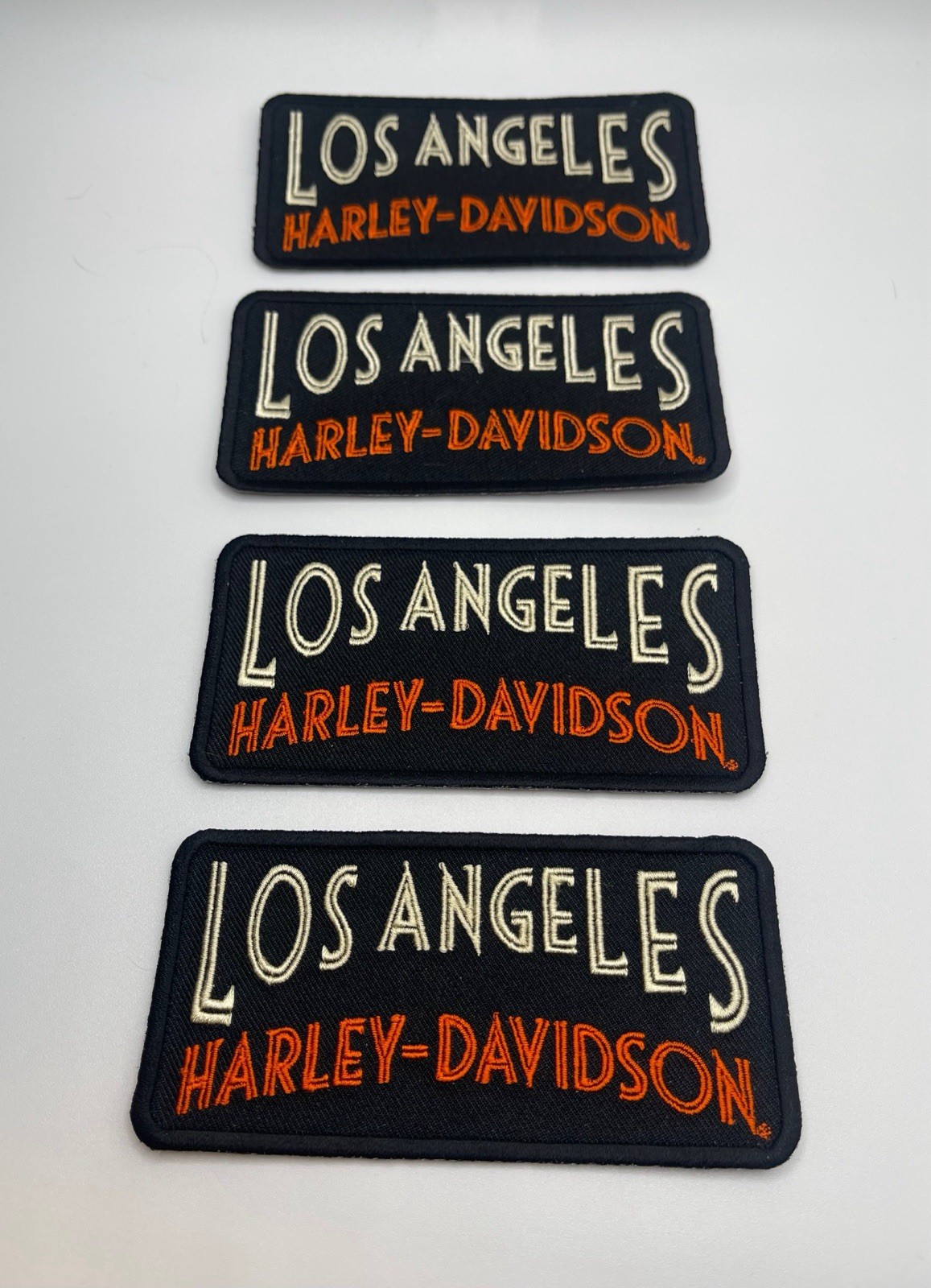 Los Angeles Harley-Davidson Employee Patch - Uniform Chest Bar - NOS RARE