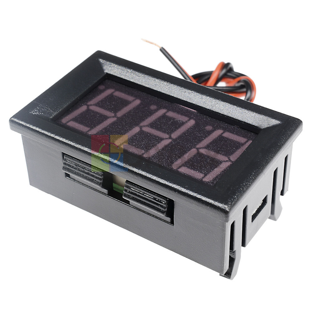 0.56" DC 5-30V Voltmeter LED Panel Digital Display Mini Volt Voltage Meter Blue