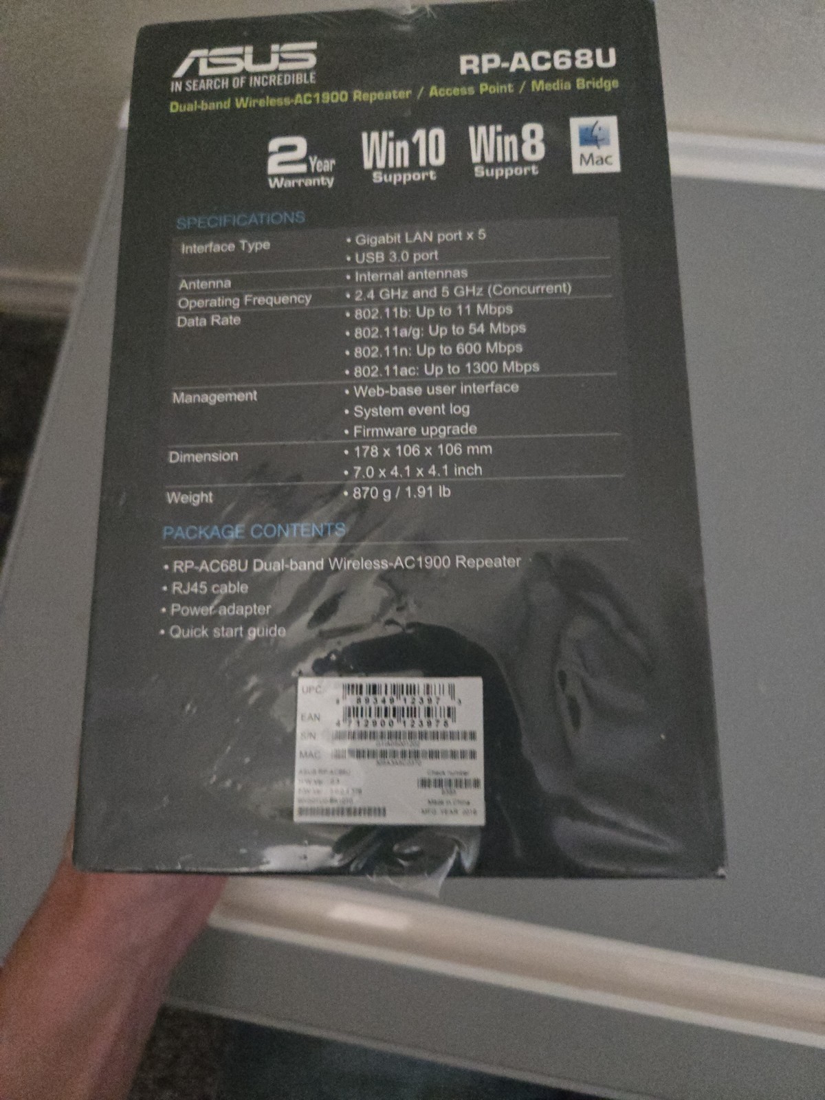 ASUS RP-AC68U Wireless Repeater / Access Point RP-AC86U