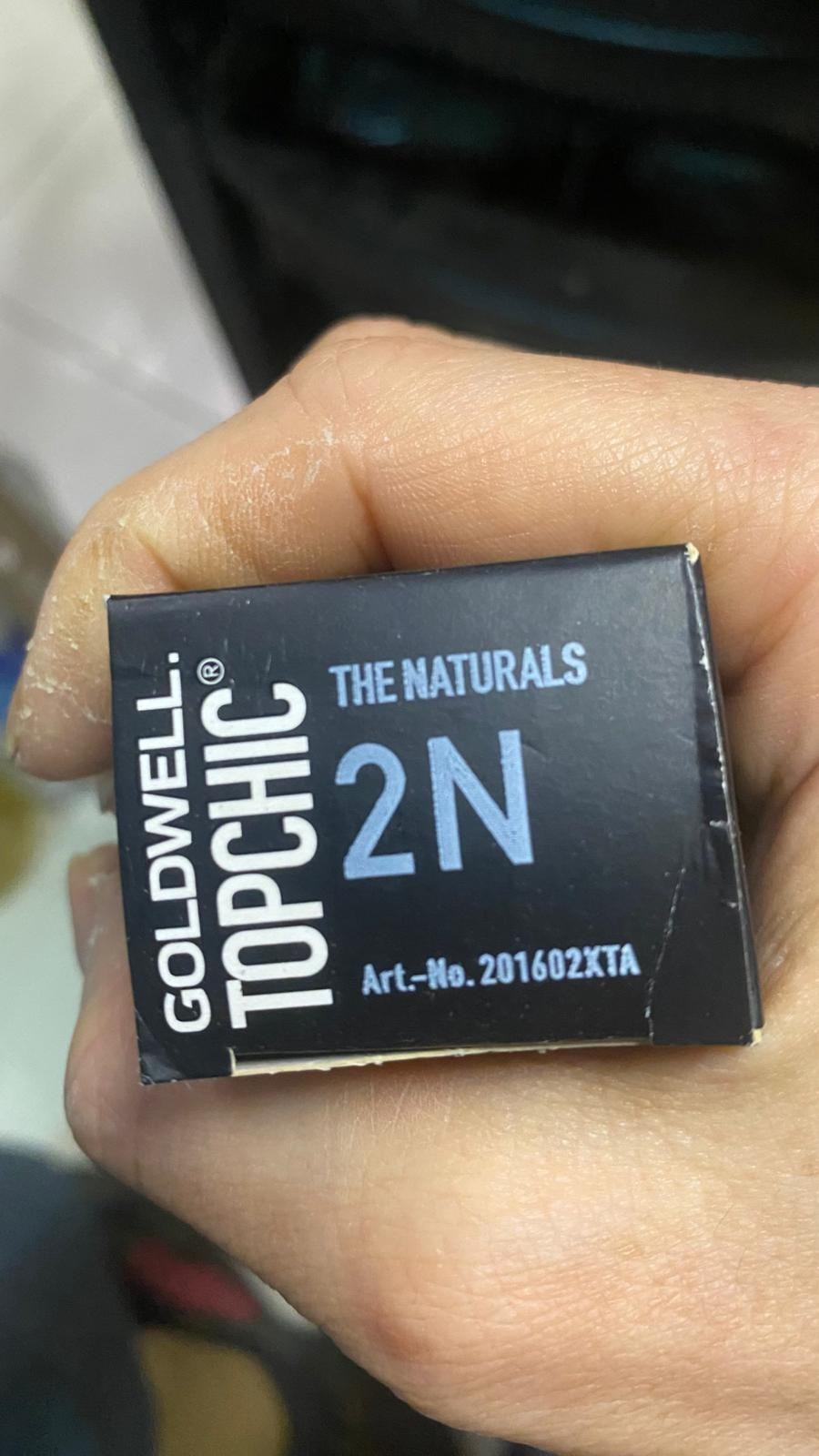 2N black goldwell topchic permanent hair color 60ml