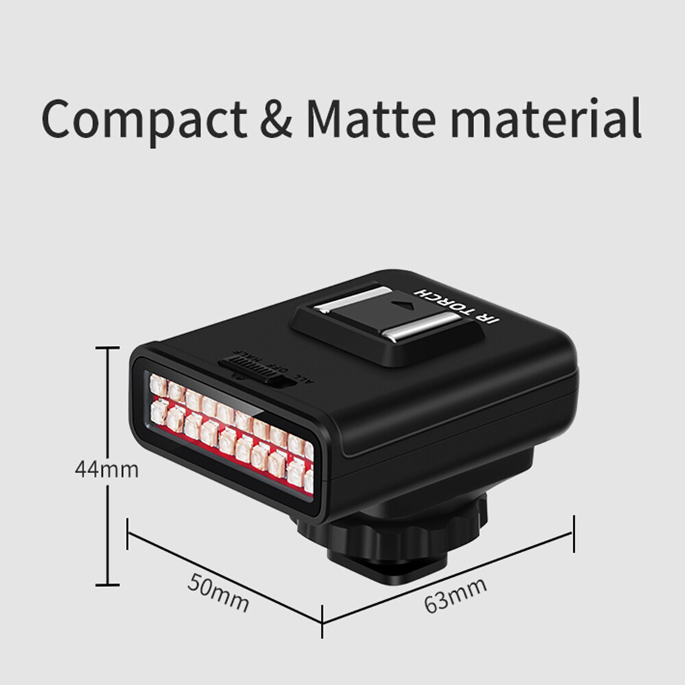 LN-3 IR Night Vision LED Light USB Rechargeable Infrared Illuminator For Camera