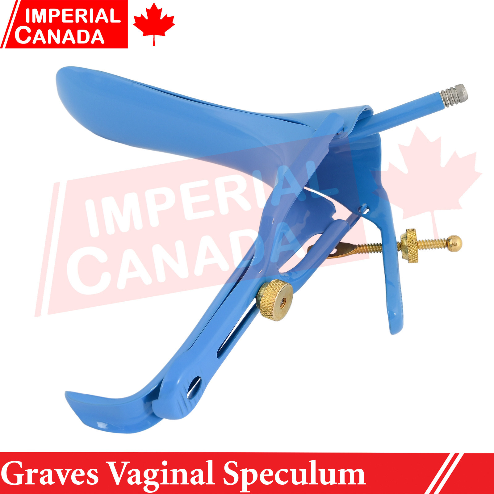 LLETZ LEEP Graves Vaginal Speculum Large Gynecology Blue Coated Surgical Instrum