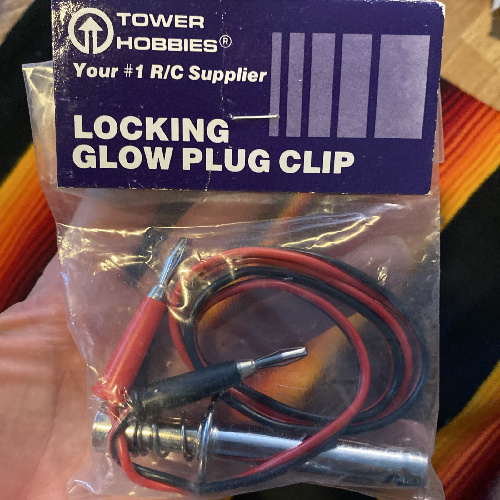 Vintage Tower Hobbies #tow1200 Locking Glow Plug Clip For RC Glow Engine
