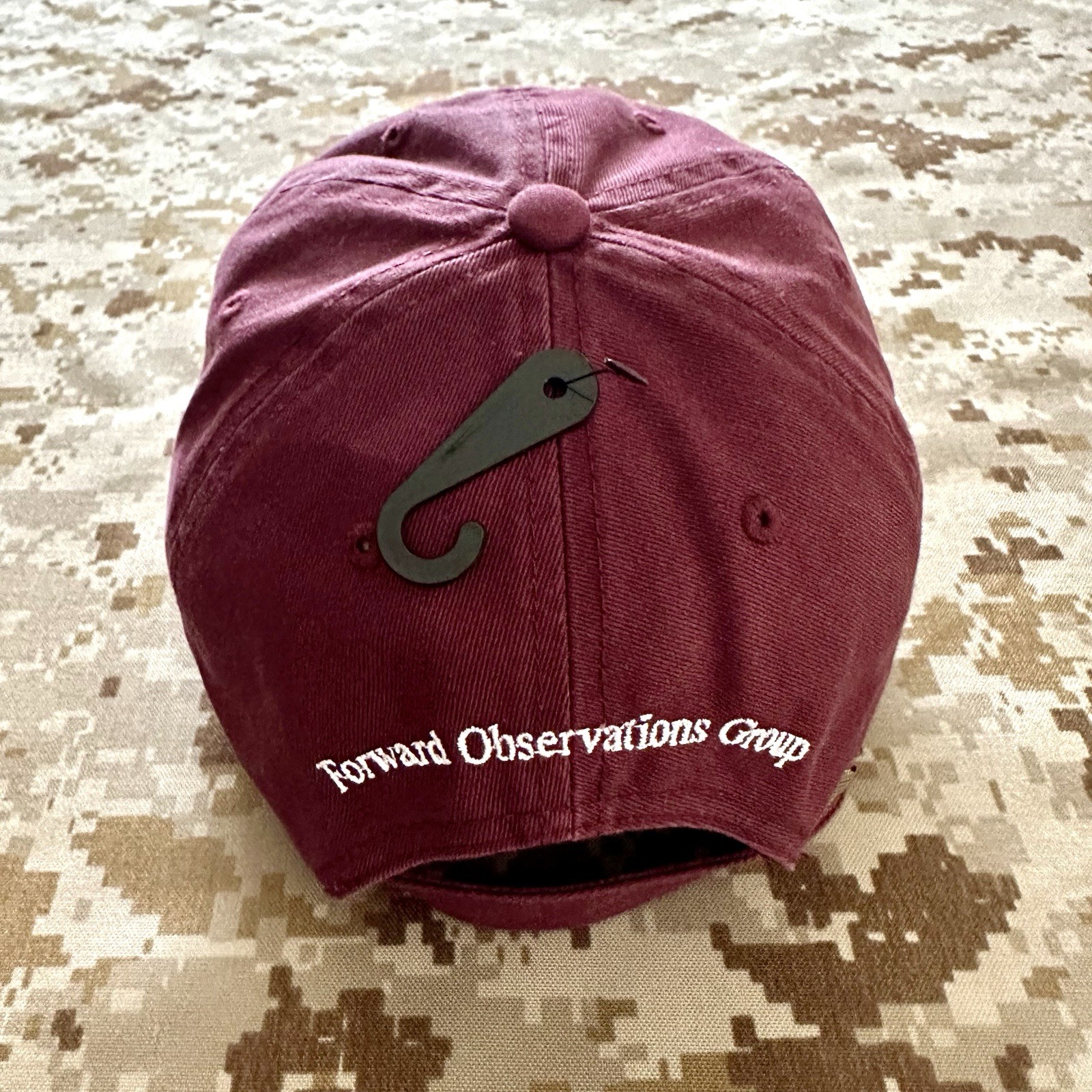 Forward Observations Group FOG Maroon F Dad Hat Cap