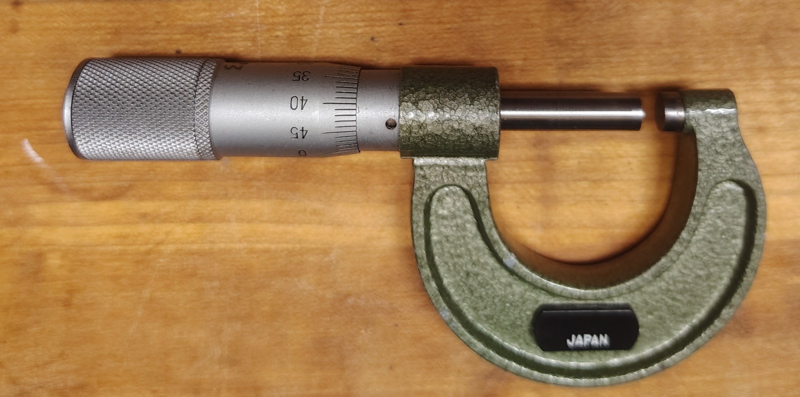 🗽 GENERAL 0-25 .01 METRIC MICROMETER EXCELLENT CONDITION