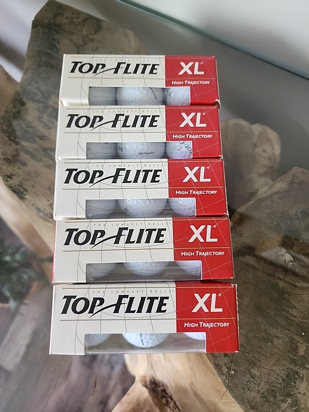 Top-Flite XL Distance Golf Balls 15 Total NEW