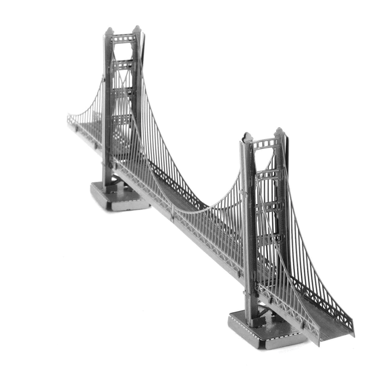 Fascinations Metal Earth Golden Gate Bridge 3D Laser Cut Steel Puzzle Model Kit