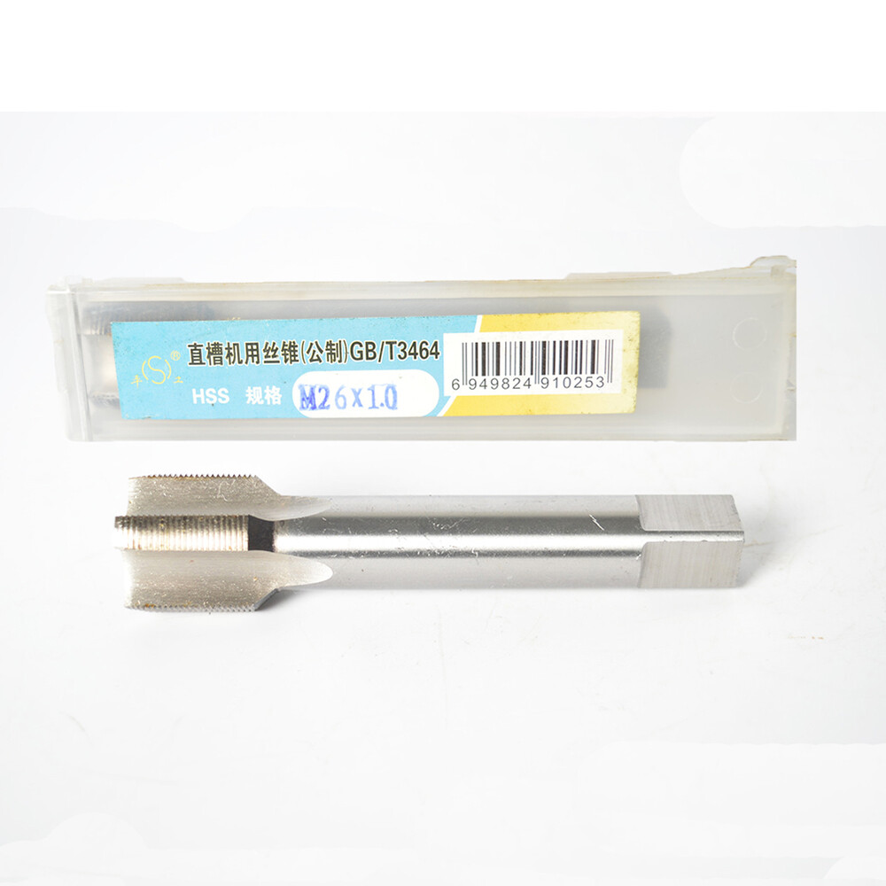 M26mm x 1 Metric Machine Tap M26x1 mm superior quality（S）M26 M25 M24 M23 M22