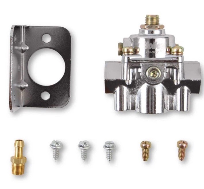 Holley 12-882 EFI Bypass Style Fuel Pressure Regulator 60psi. 3/8” NPT Boost Ref
