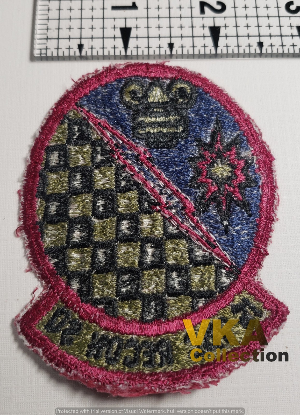Cut Edge USAF 16th Tactical Recon Squadron Subdued Patch
