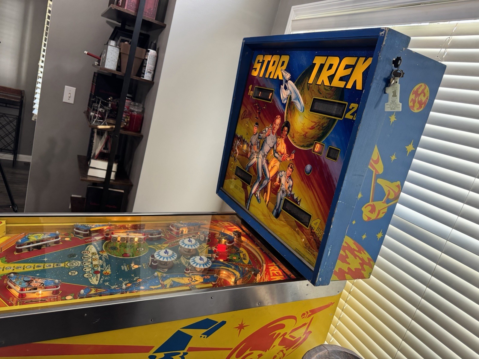 1978 Bally Star Trek Pinball Machine